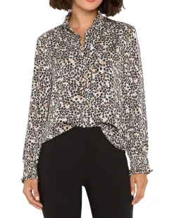 Petite Little Leopard Top