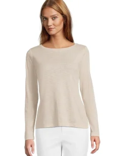 Petite Long Sleeve Boat Tee