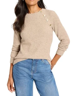 Petite Soft Thermal Button Top