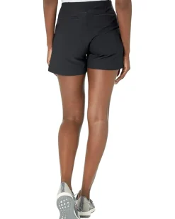 Pin Tuck 5" Pull-On Shorts