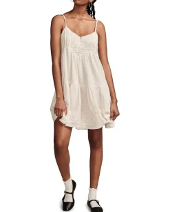 Pintuck Bodice Tiered Mini