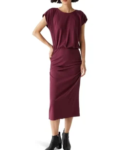 Pippa Gathered Empire Midi Dress