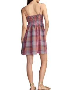 Plaid Smocked Sweetheart Mini