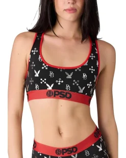 Playboy Monogram Sports Bra