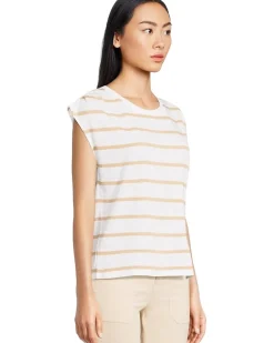 Pleated Muscle Tee
