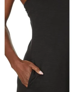 Plumeria Halter Sleeveless Dress