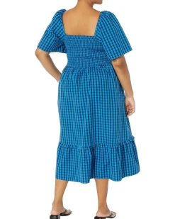 Plus Size Deana Smocked Dress
