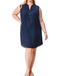 Plus Size Denim Dress