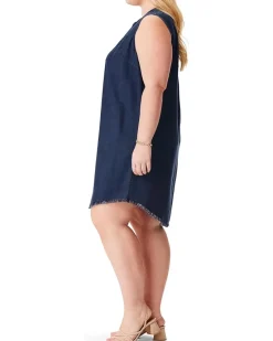 Plus Size Denim Dress