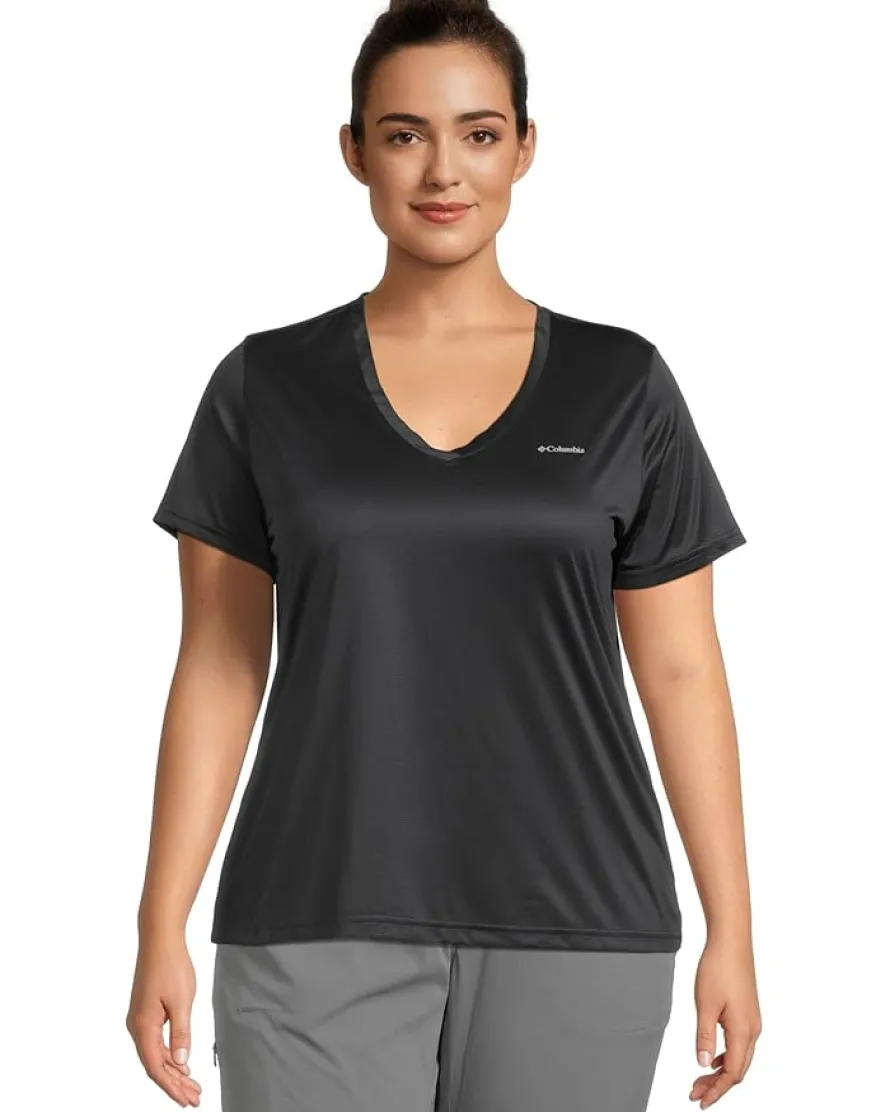 Plus Size Hike™ Short Sleeve V-Neck