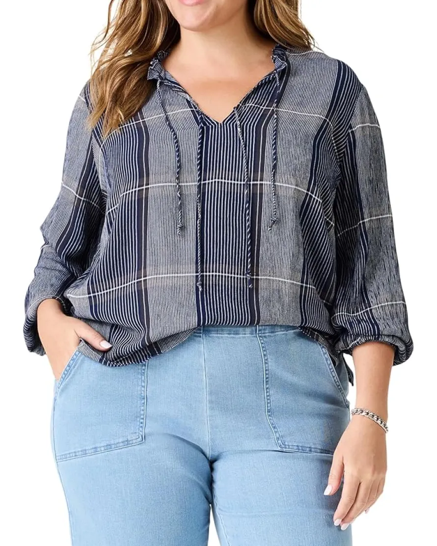 Plus Size Line It Up Top