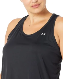 Plus Size Tech Solid Tank