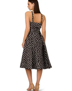 Polkadot Fit-and-Flare