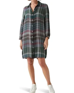 Polly Balloon Sleeve Shirtdress