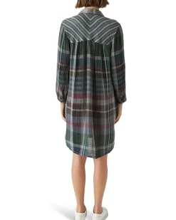 Polly Balloon Sleeve Shirtdress