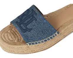 Polly Washed Denim Espadrille