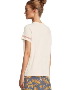 Primo Short Sleeve Crew Embroidered