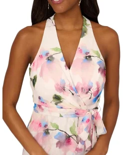 Printed High-Low Dress