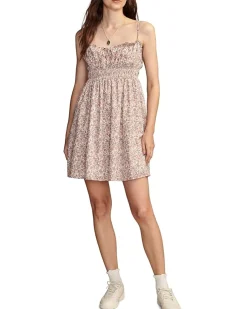 Printed Smocked Sweetheart Mini