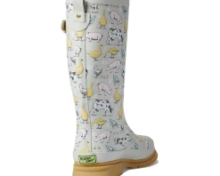 Printed Tall Rain Boot