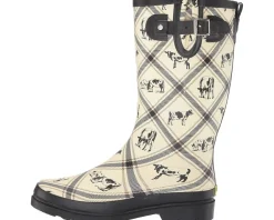 Printed Tall Rain Boot