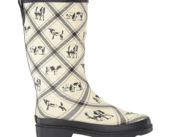Printed Tall Rain Boot