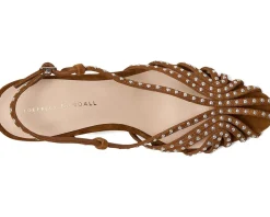 Priscilla Lattice Slingback Mid-heel Sandal