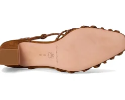 Priscilla Lattice Slingback Mid-heel Sandal