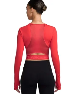 Pro Dri-FIT Cropped Long-Sleeve Top