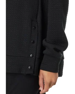 Quilted Textured Crew Neck