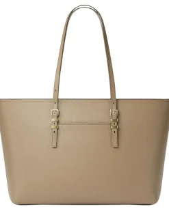 Quinn Large East West Top Zip Tote
