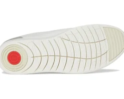 Rally Crystal-Backtab Leather Trainers