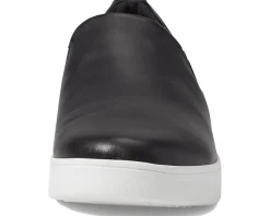 Rally Leather Slip-On Skate Sneakers