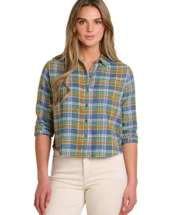 Re-Form Flannel Boxy Long Sleeve Shirt
