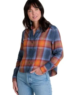 Re-Form Flannel Boxy Long Sleeve Shirt