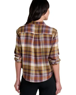 Re-Form Flannel Boxy Long Sleeve Shirt