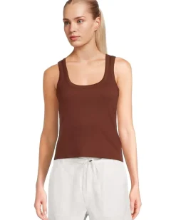 (Re)Generative Cotton Ribbed Scoopneck Tank