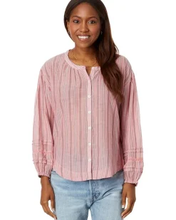 Relaxed Button Through Blouse