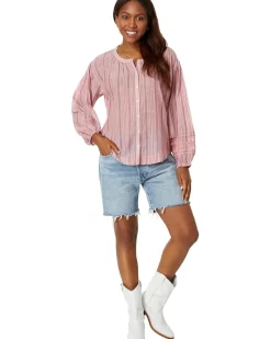 Relaxed Button Through Blouse