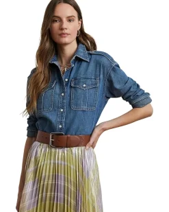 Relaxed Fit Denim Shirt