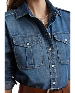 Relaxed Fit Denim Shirt