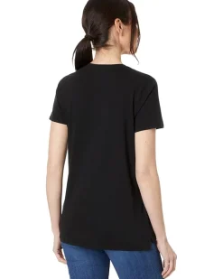 Relaxed Fit Lightweight Short Sleeve V-Neck T-Shirt