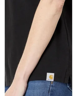 Relaxed Fit Lightweight Short Sleeve V-Neck T-Shirt