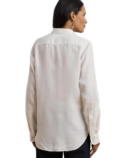 Relaxed Fit Print Roll-Tab Sleeve Shirt