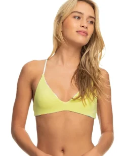Retro Reversible Athletic Tri Bikini Top