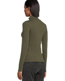 Rib Slub Turtleneck
