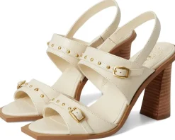 Ridena Studded Buckle High Heel Sandals