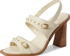 Ridena Studded Buckle High Heel Sandals