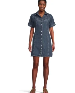 Rinoa Denim Short Sleeve Dress