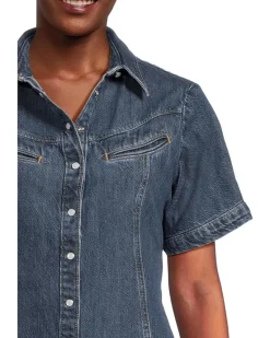 Rinoa Denim Short Sleeve Dress